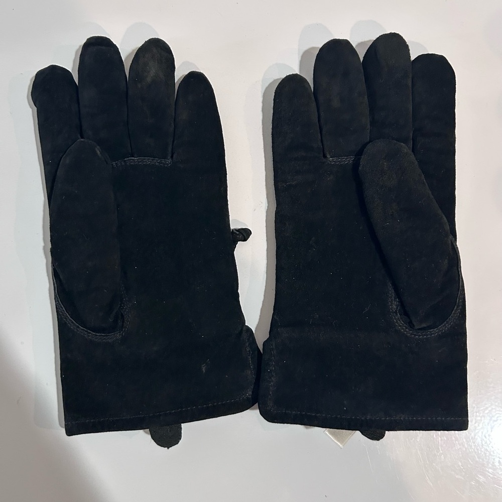 Geoffrey Beene Men’s Suede Winter Gloves – Thinsulate 40g – Size M